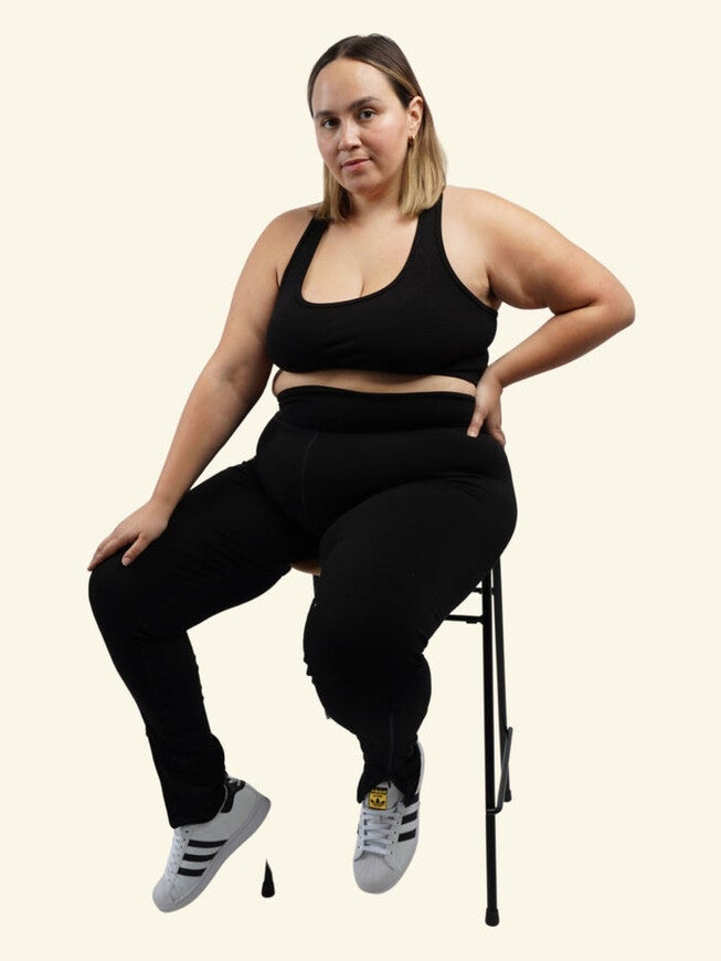 Cypress Legging, Black / Black, alternate image number 3