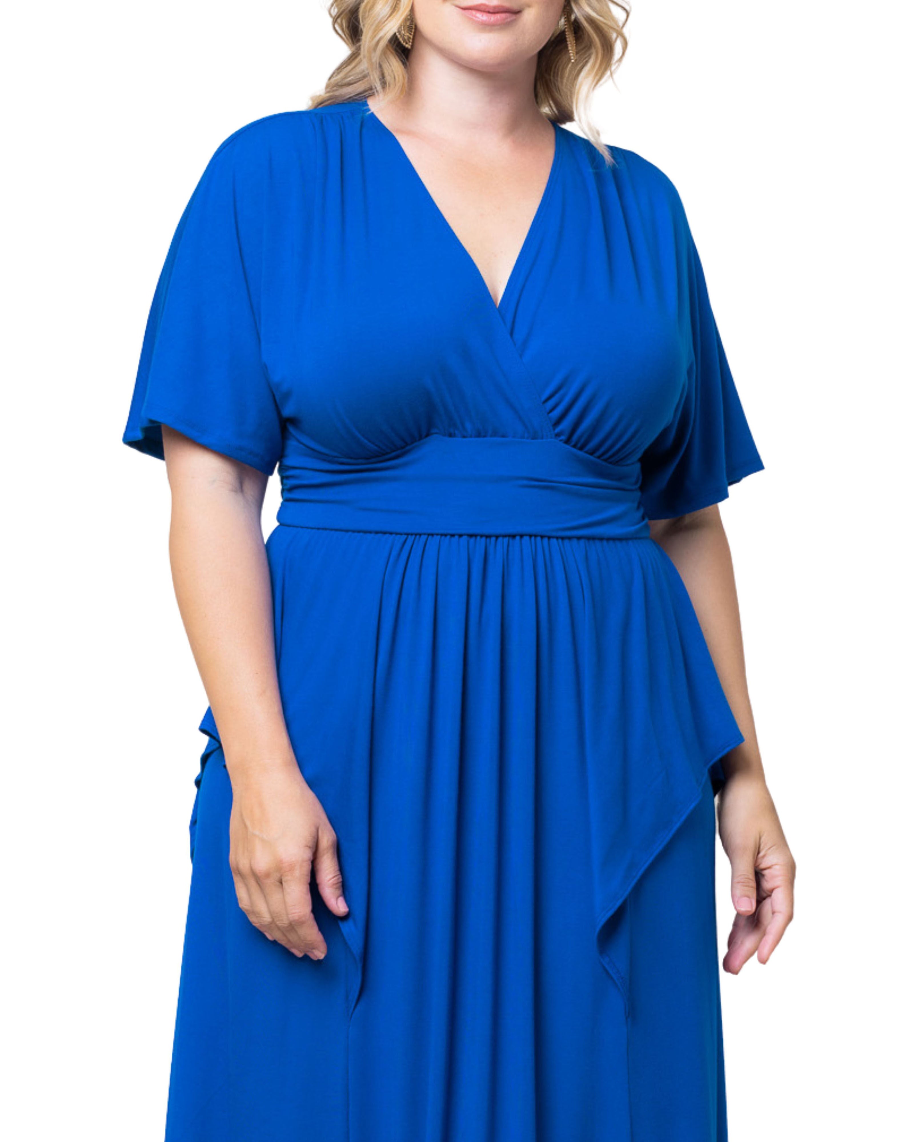 Indie Flair Maxi Dress, COBALT BLUE / Cobalt, alternate image number 2