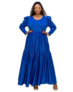 ISABEL TIERED MAXI DRESS
