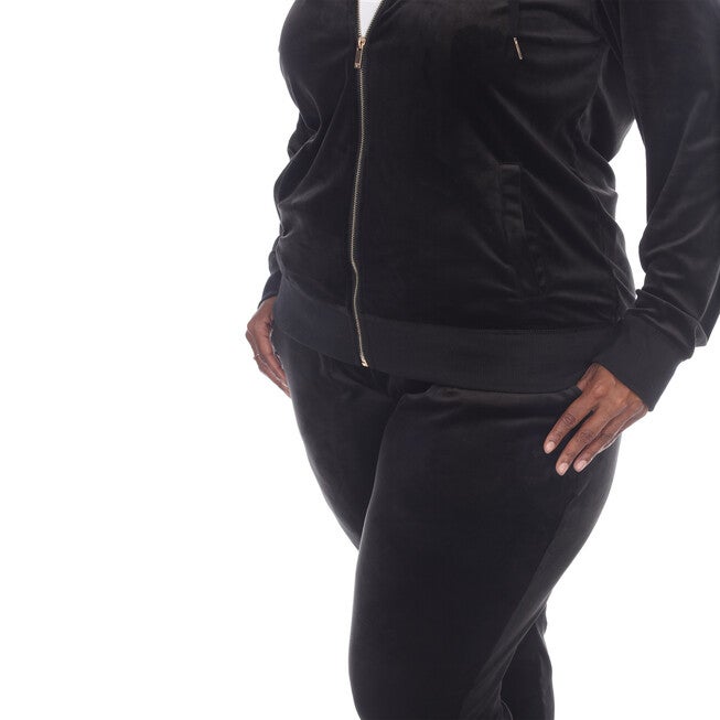 2 Piece Velour Track Suit, , alternate image number null