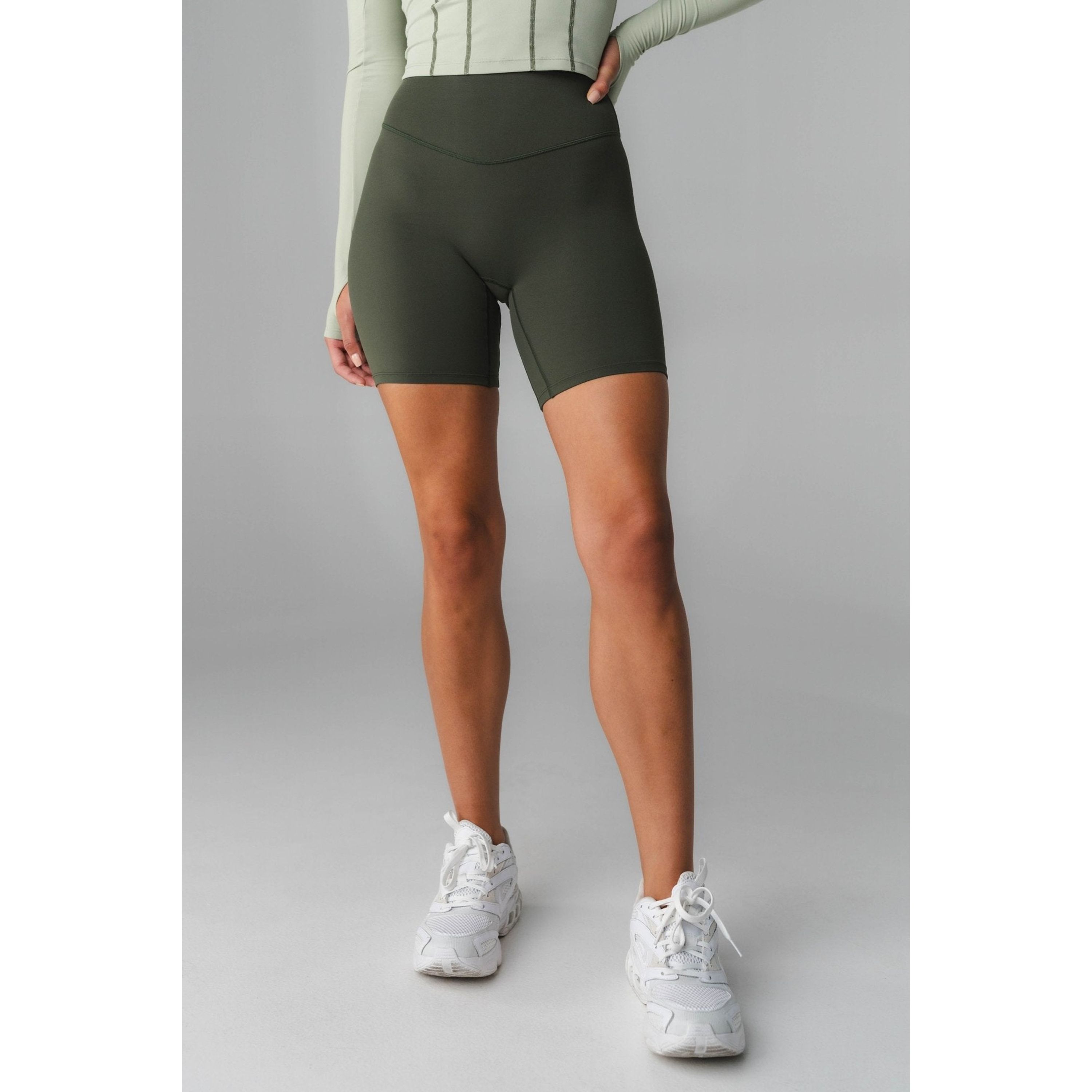 Cloud II Biker Short, Olive / Olive Green, hi-res image number 0