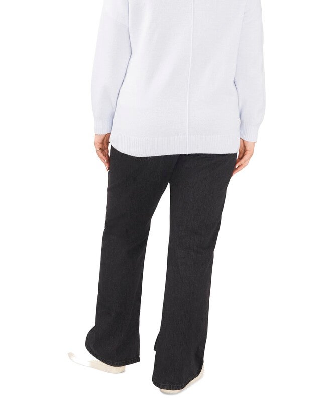 Freya Cozy Sweater, FROZEN / White, alternate image number 3