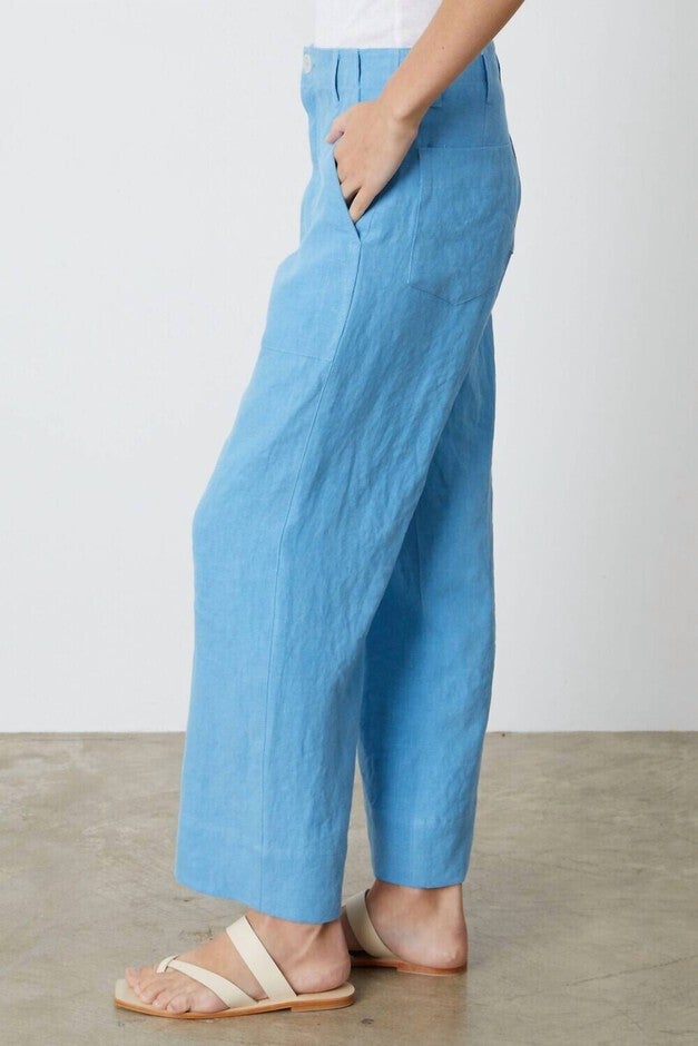 DRU PANTS IN SPLASH, Splash / Light Blue, alternate image number null