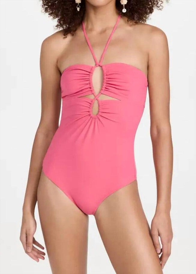MINORCA MAILLOT ONE PIECE SWIMSUIT, Honeysuckle Pink / Pink, hi-res image number null