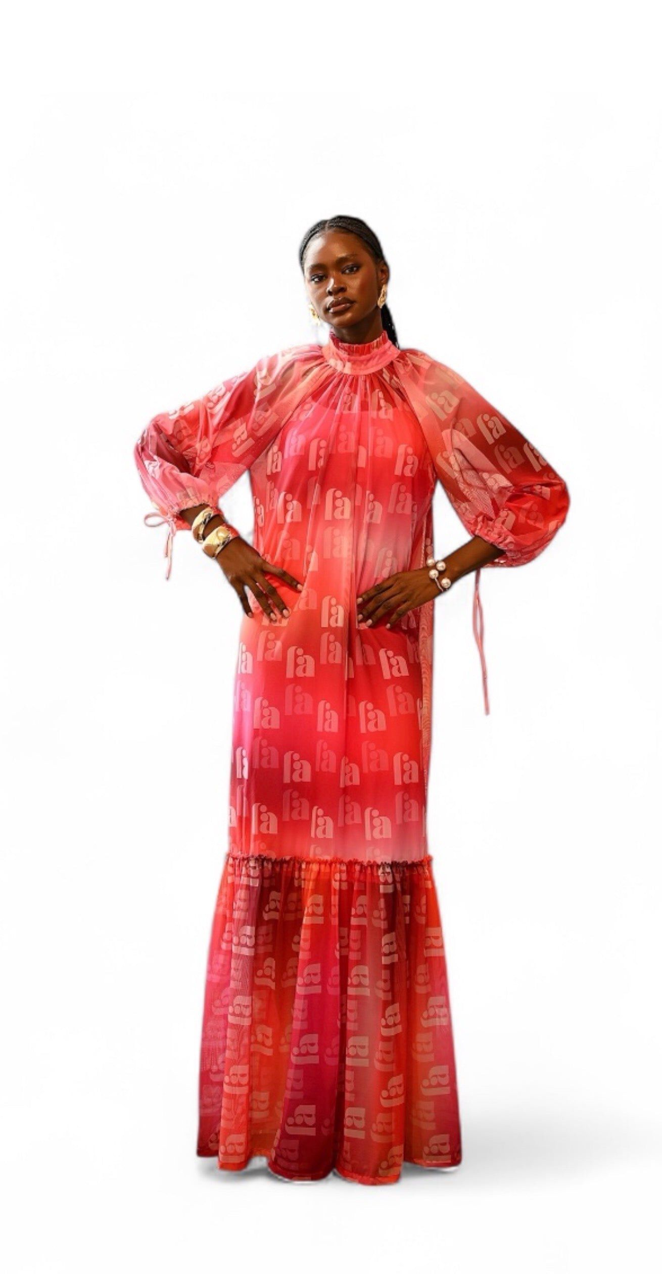 Odi Mono Dress, Pink / Pink, hi-res image number 0