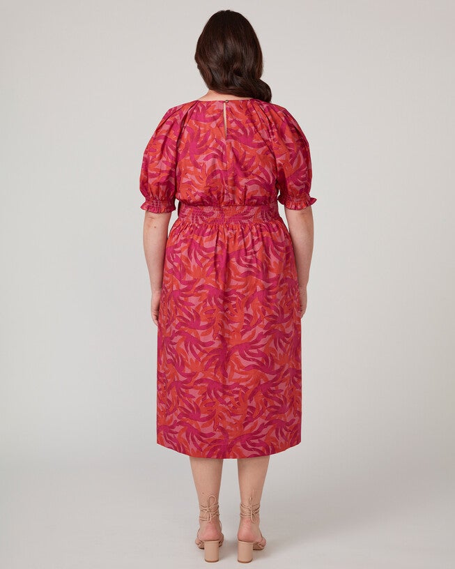 Wildberry Dress, Print / Pink, alternate image number null