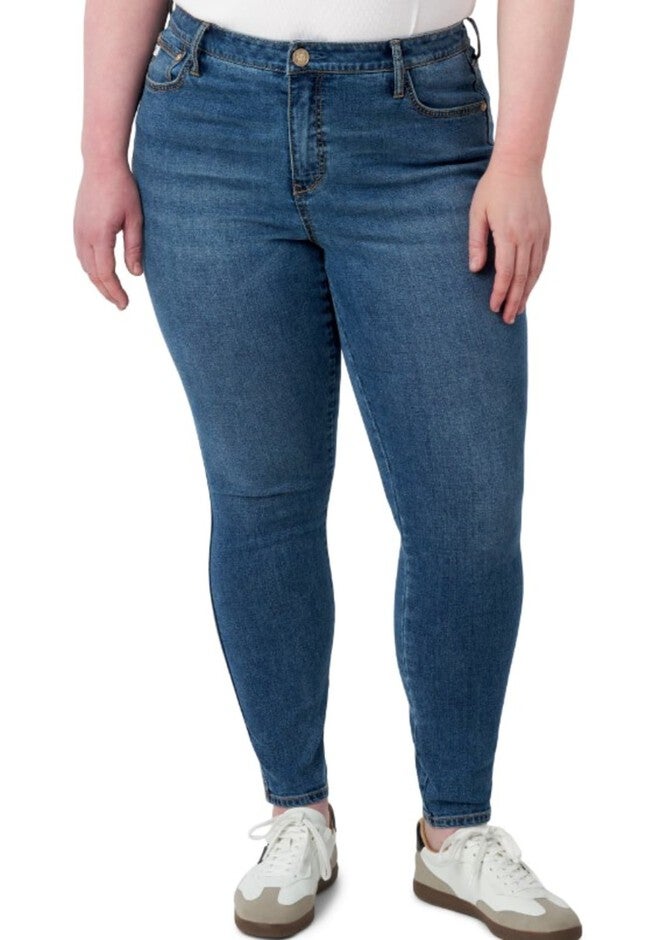 Bombshell Skinny, Honey / Medium Wash, hi-res image number 0