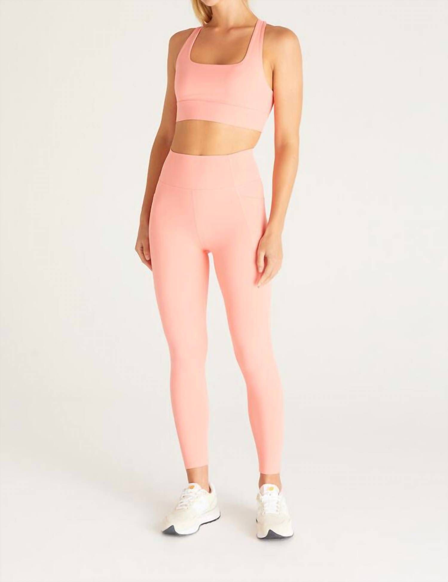 Women'S All Day 7/8 Pocket Legging In Bright Melon, , alternate image number 4
