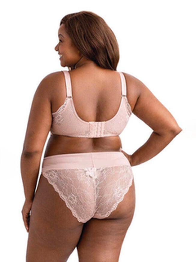 Microfiber & Lace Moulded Softcup, , alternate image number null