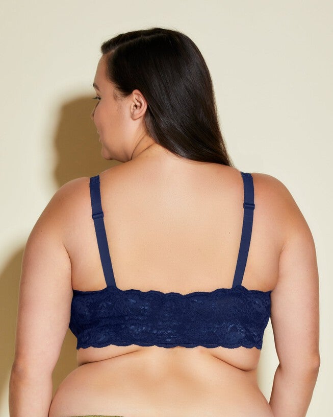 Ultra Curvy Sweetie Bralette, Navy Blue / Navy, alternate image number 1