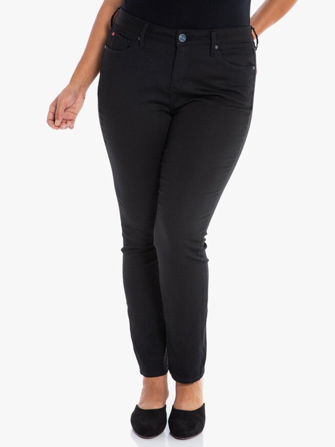 Bria High Rise Slim Leg Jean, FOREVER BLACK / Black, hi-res image number 0