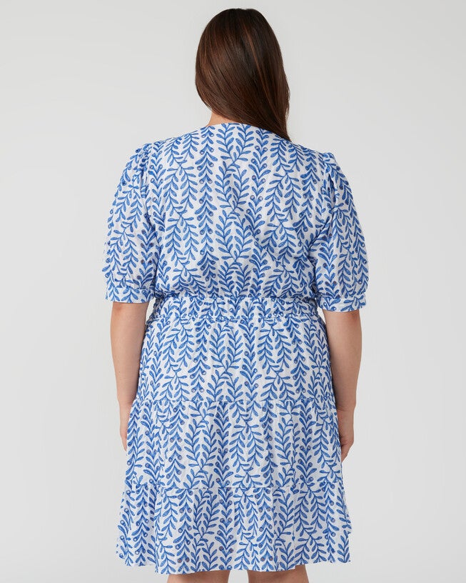 La Croisette Cotton Mini Dress, BlueMilk / Azure Blue, alternate image number null