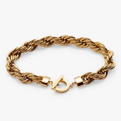 Large Rope Chain Toggle Bracelet