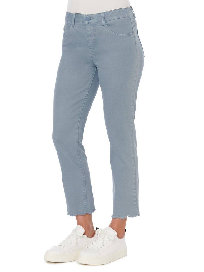WOMEN'S FLINT STRAIGHT CROP JEANS IN BLUE, Blue / Light Blue, hi-res image number 0