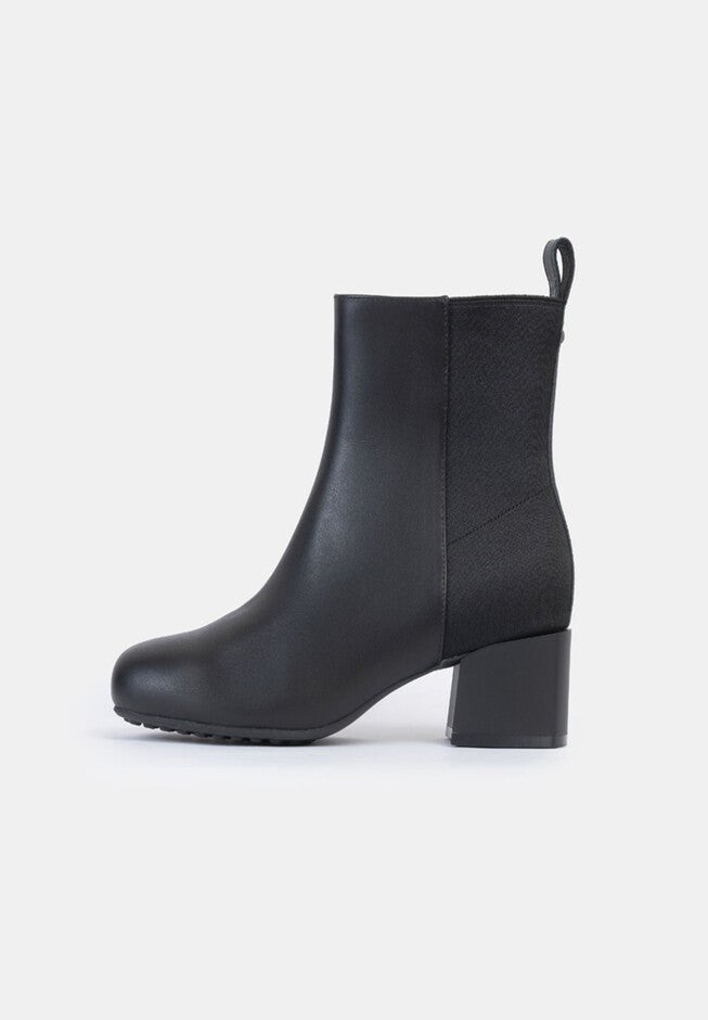 Jackie Half Stretch Heel Bootie, Black / Black, alternate image number 1
