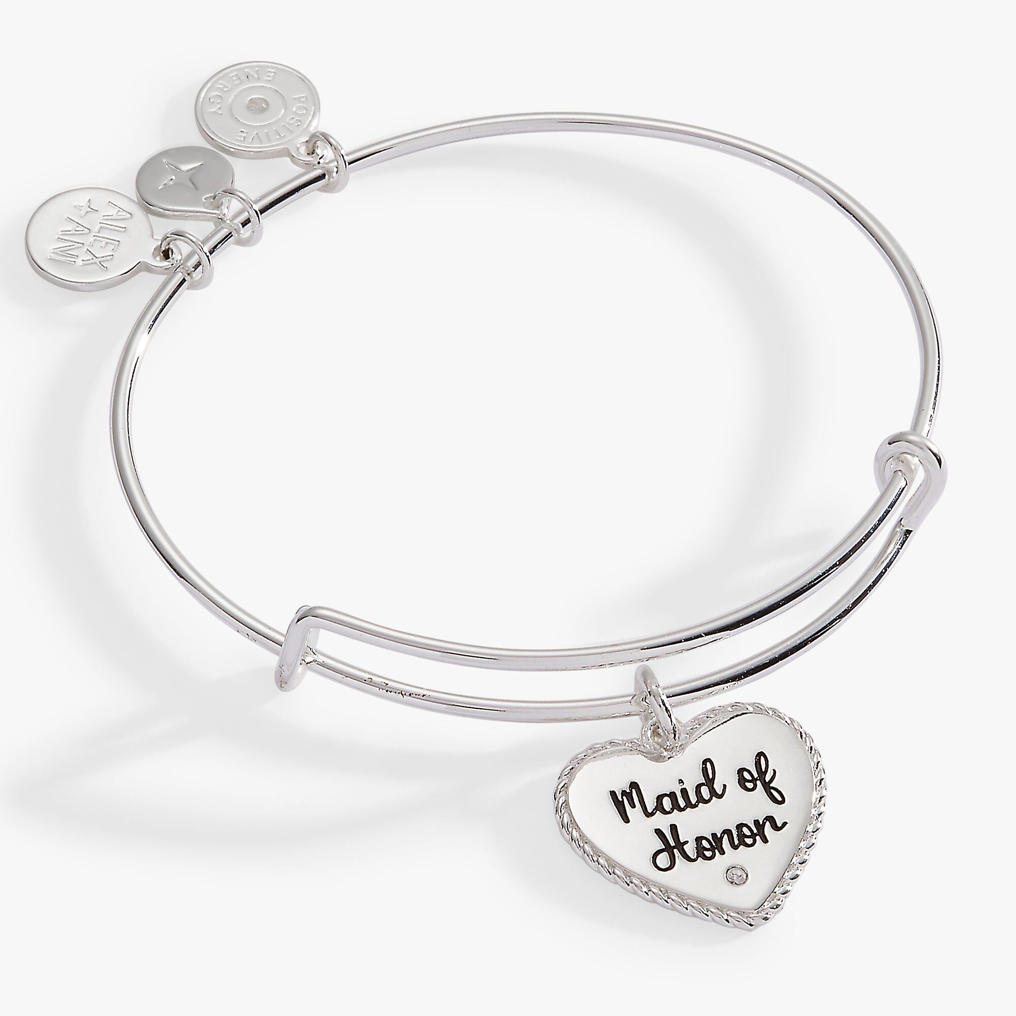 Maid Of Honor Heart Bangle, Gold / Gold, hi-res image number 0
