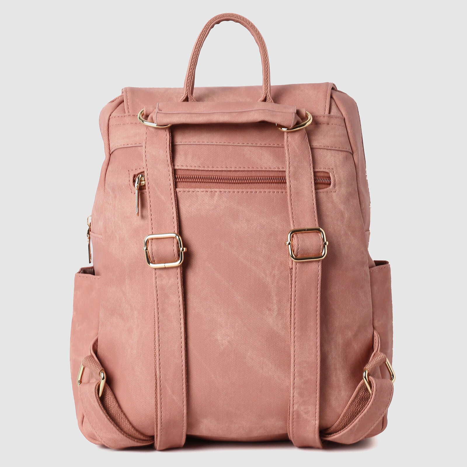 Haute Sauce Women's Tassel Backpack, Pink / Pink, alternate image number 3