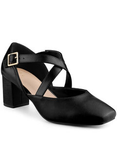 Mary Jane Heels Square Toe Dress Shoes