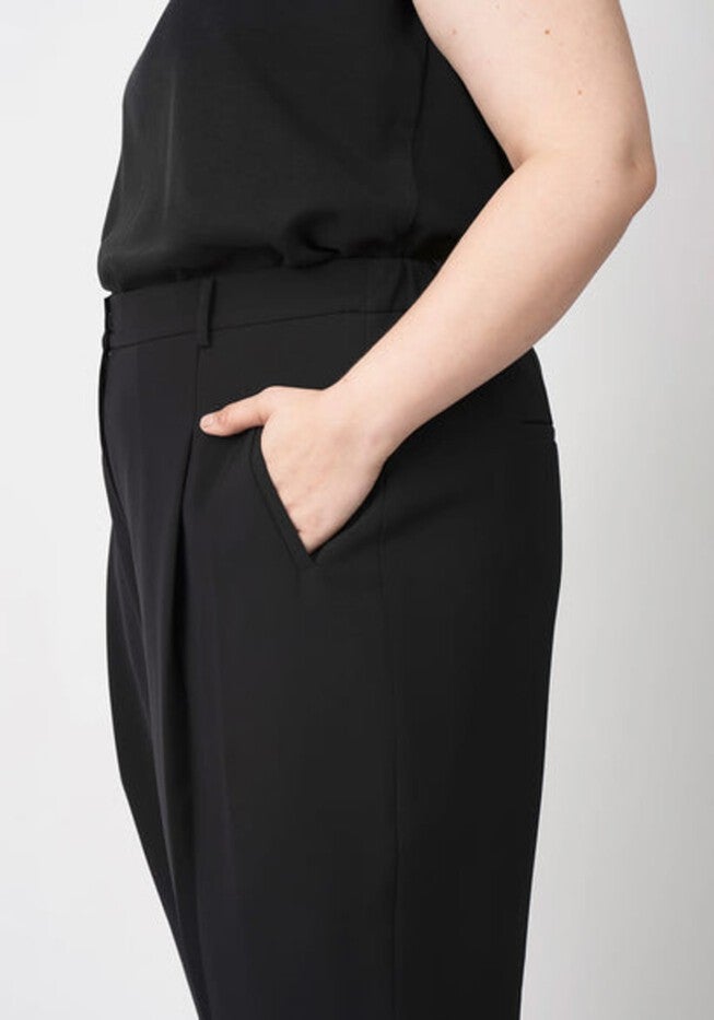 REFINED TROUSER, Jet Black / Black, alternate image number 4