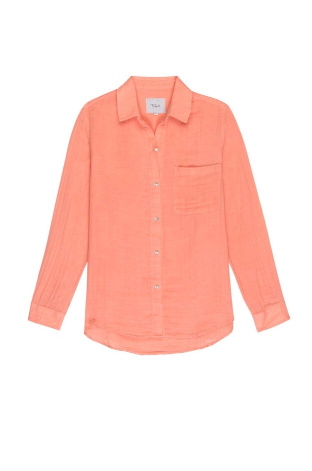 ELLIS SHIRT IN PEACH, , alternate image number null