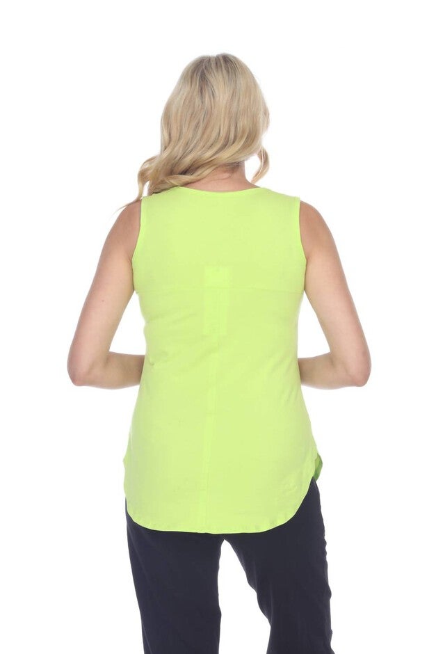 SPELLBOUND TANK IN APPLE GREEN, , alternate image number null