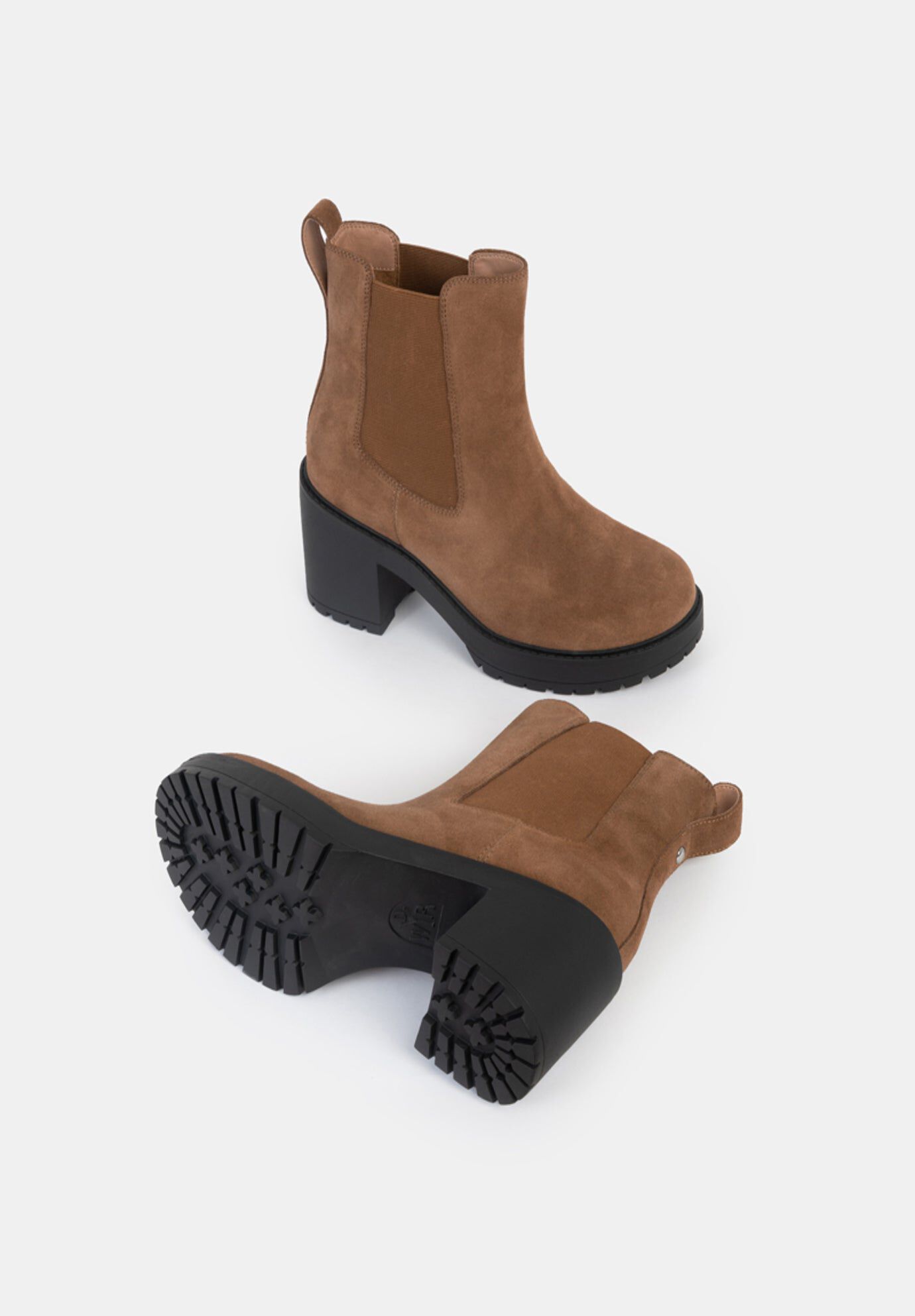 Rebel Lug Heel Chelsea, Brown Sugar / Brown, alternate image number 2