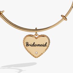 Bridesmaid Heart Bangle