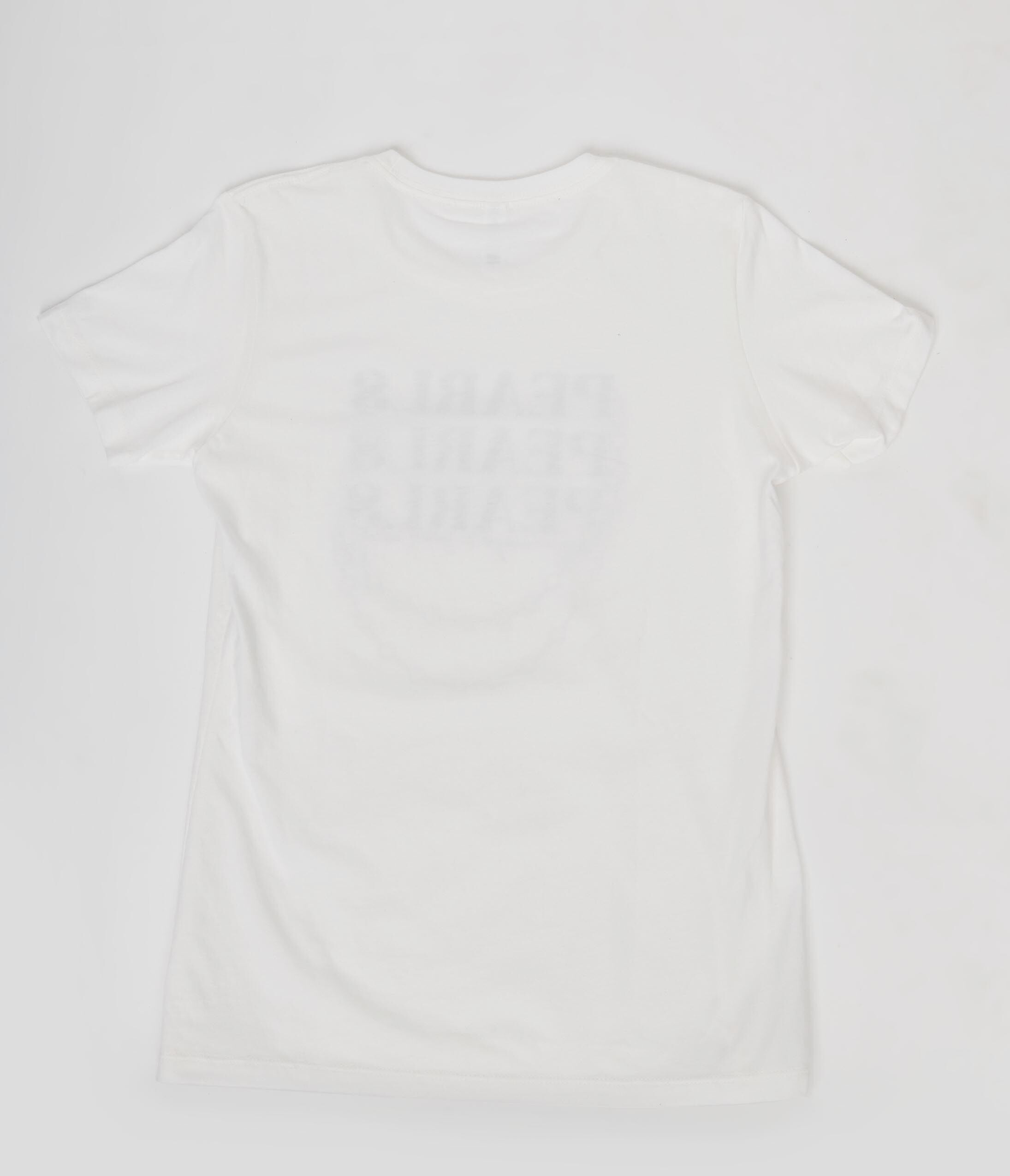 Unique Vintage Pearls White Fitted Womens Graphic Tee, White / White, alternate image number 1