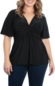 Abby Twist Front Top