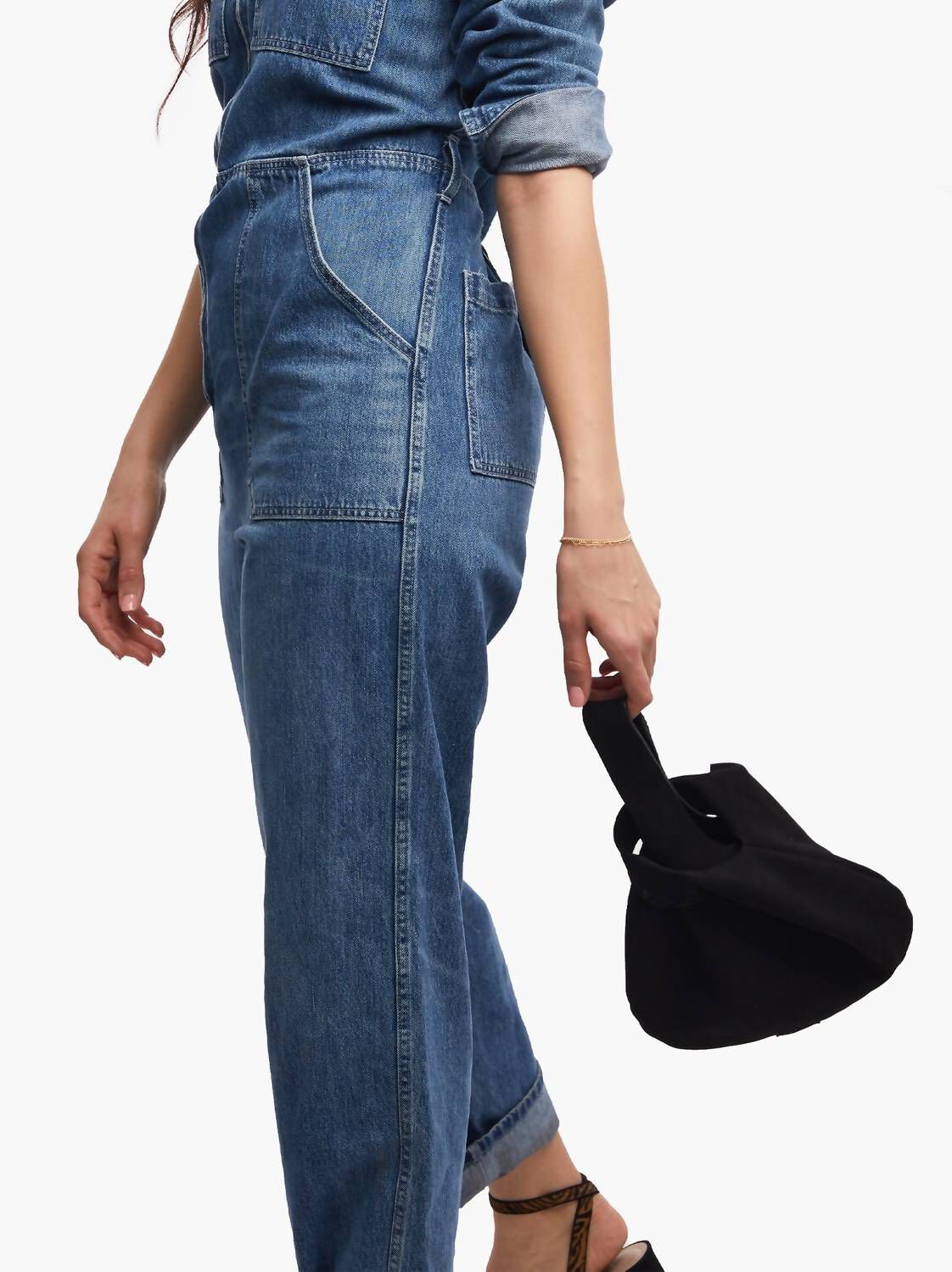 Florencia Clutch in Black, , alternate image number 1