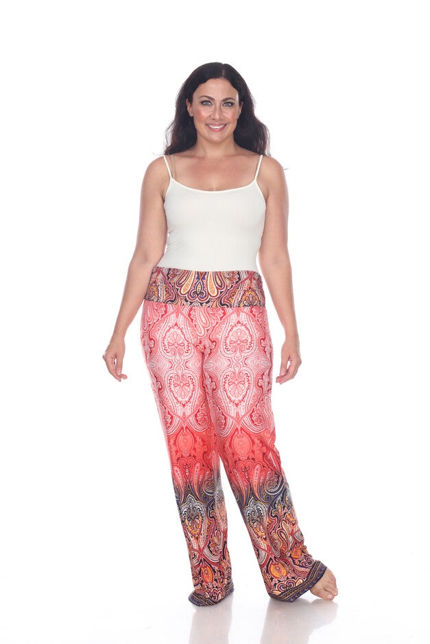 Printed Palazzo Pants, , alternate image number 7