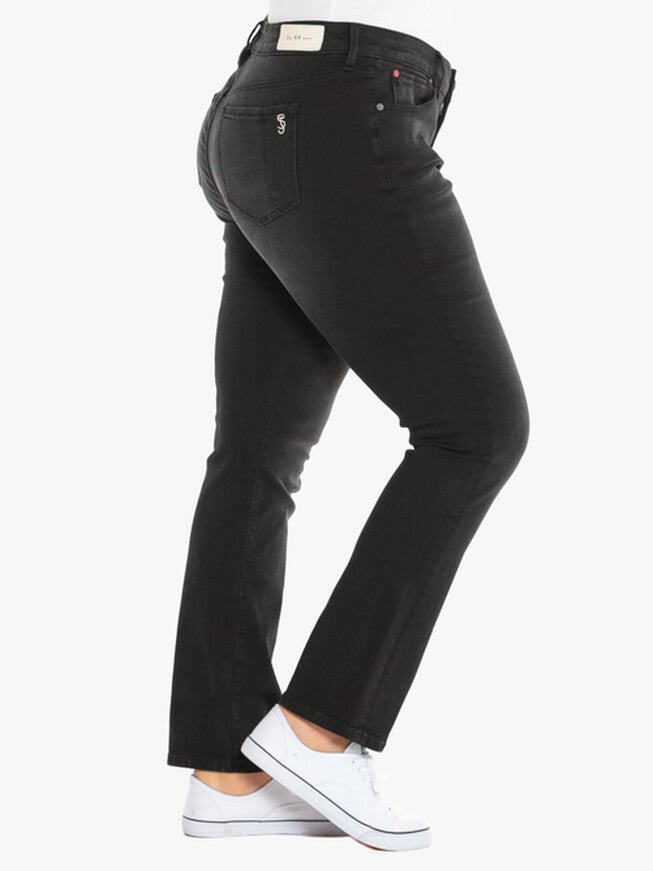 Layla Mid-Rise Straight Leg Jean, , alternate image number 6