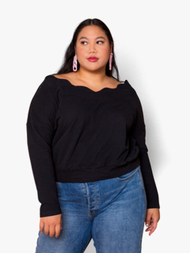 Cathy Pullover, Black / Black, hi-res image number 0