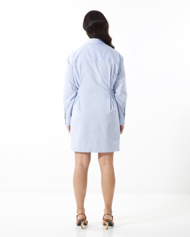 Winnie Dress, OXFORD BLUE / Light Blue, alternate image number 1