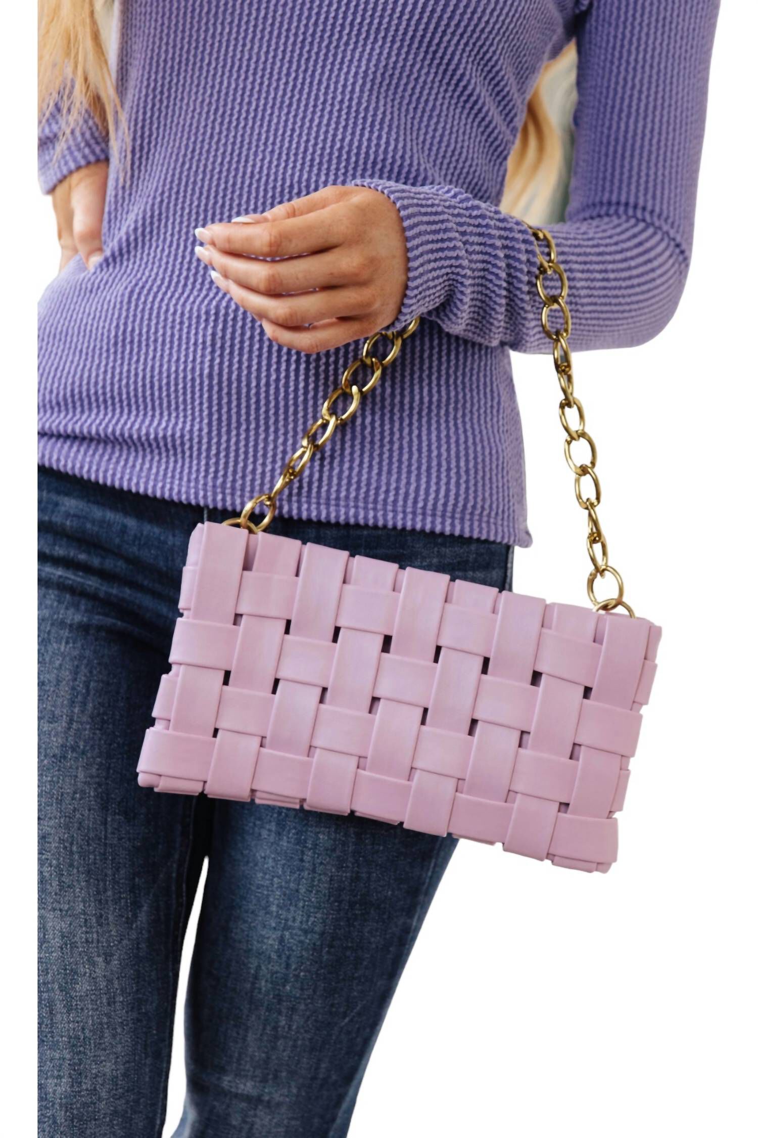 Women's Forever Falling Handbag, Lilac / Purple, alternate image number 3