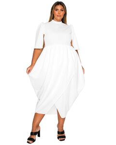 Aesira Tulip Hem Pocket Dress