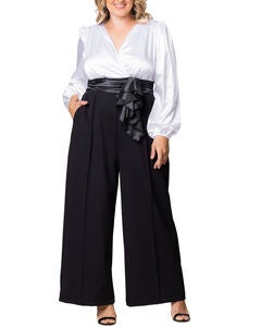 Refined Satin Jumpsuit