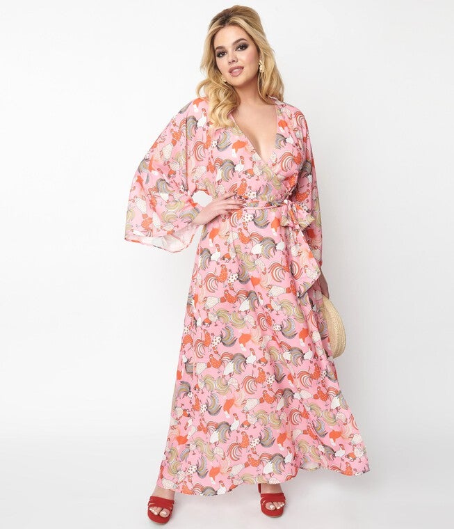 unique vintage maxi dress Retro & Vintage Smak Parlour Metallic Gold Knit Maxi Dress