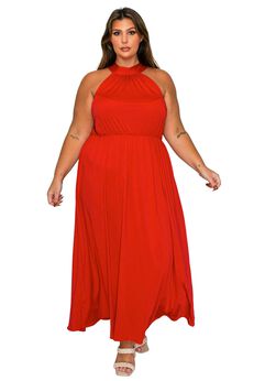 Cassia Halter Neck Dress