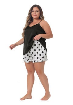 Plus Size Two Piece Pajama Set