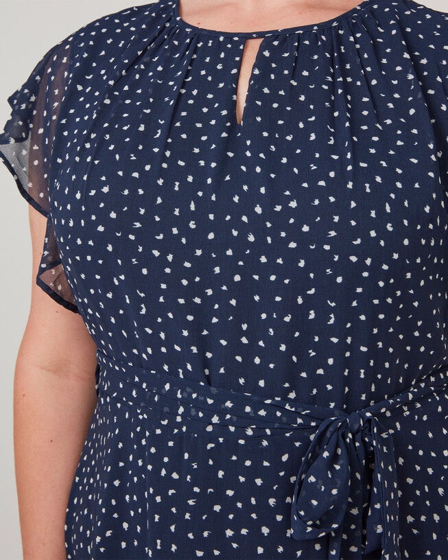 Night Pebble Dress, NavyMilk / Navy, alternate image number null