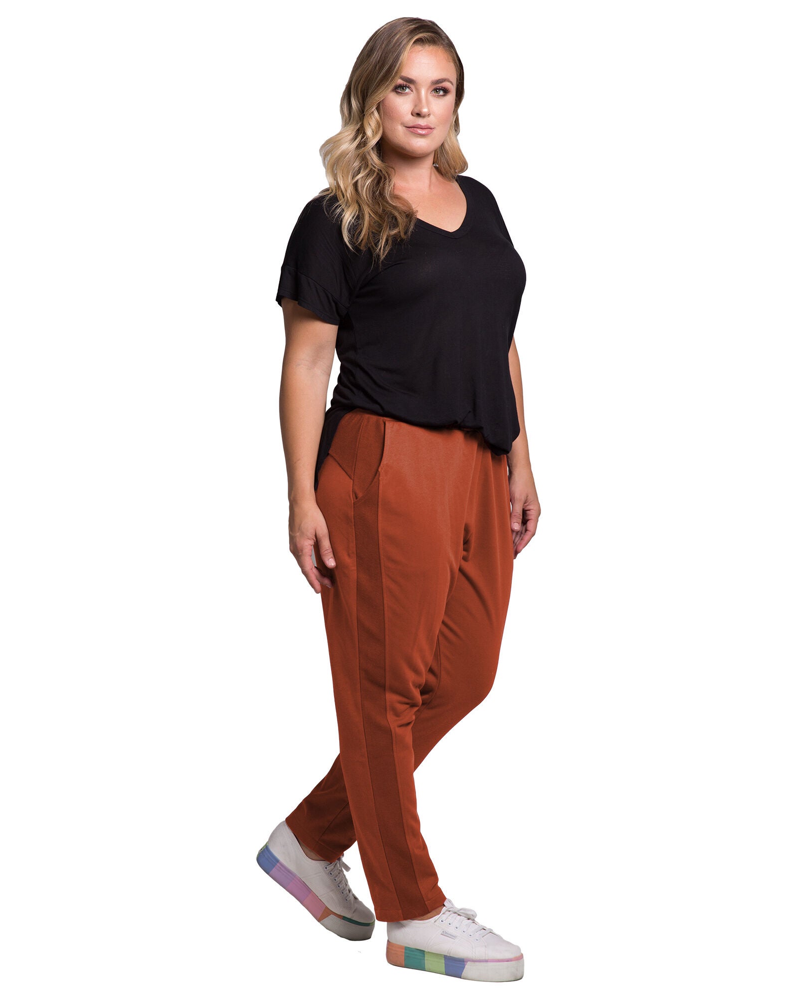 Standards & Practices French Terry Reverse Side Panel Joggers, , alternate image number 8