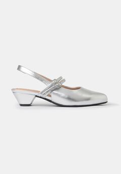 Aria Double Strap Pointy Toe Mary Jane