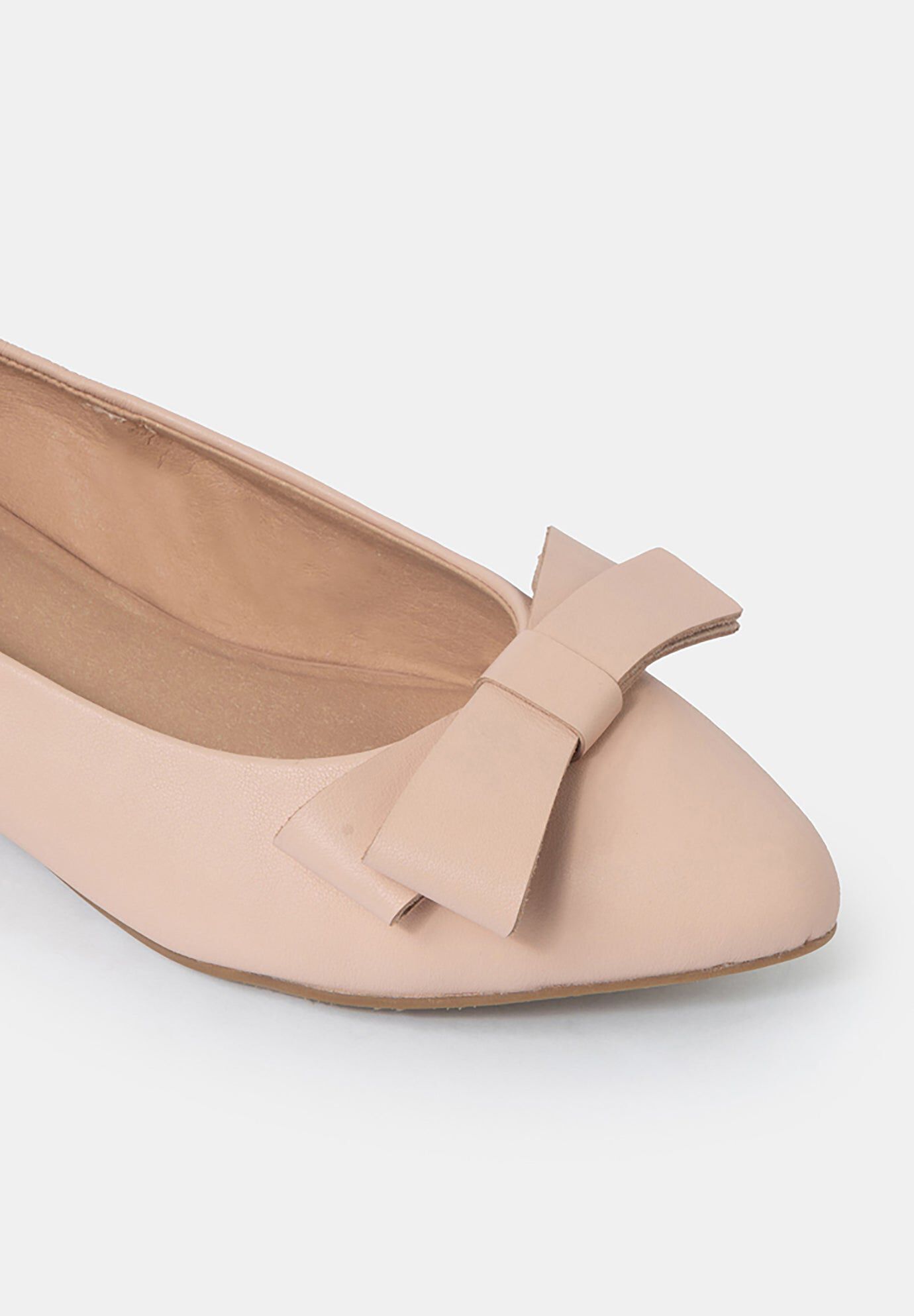 Chloe Classic Ballet Flats, Pink / Pink, alternate image number 2