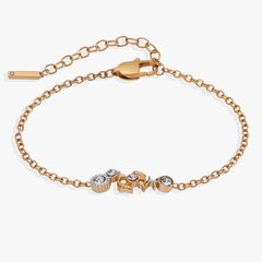 Pisces Symbol Inline Bracelet