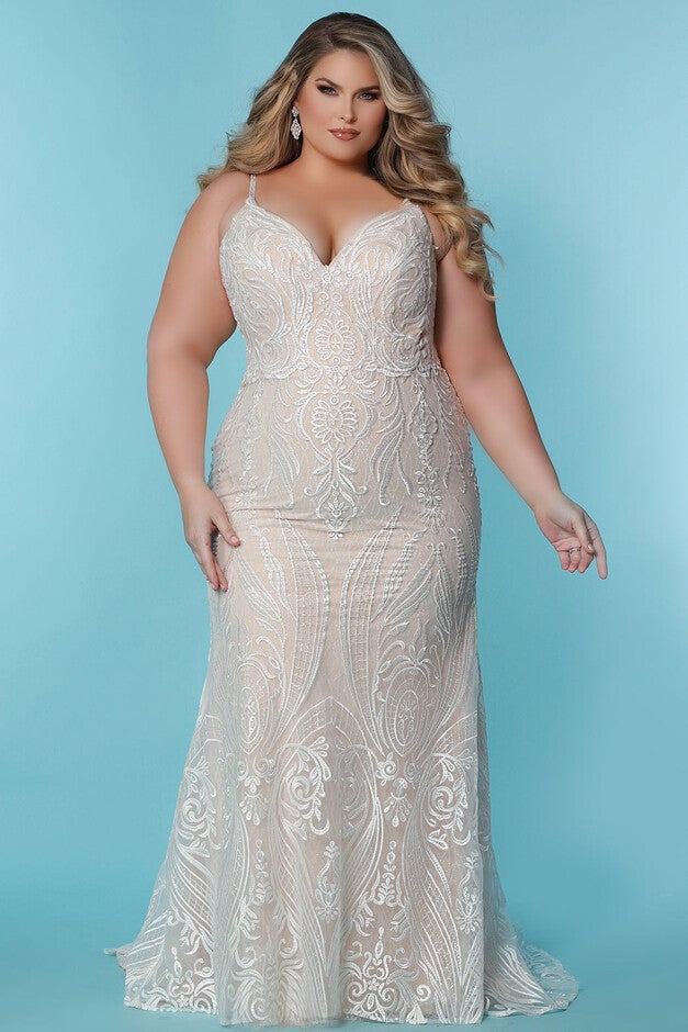 Jolene Wedding Dress, IvoryNude / Ivory, alternate image number 1