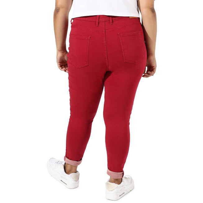 Maroon Skinny Jeans, , alternate image number 7