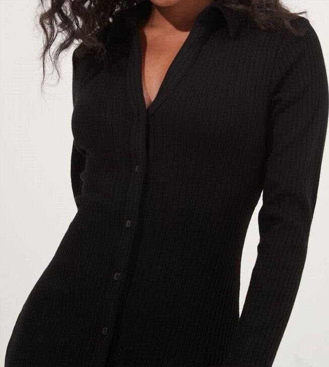 BRANSBURY DRESS IN BLACK, , alternate image number 7