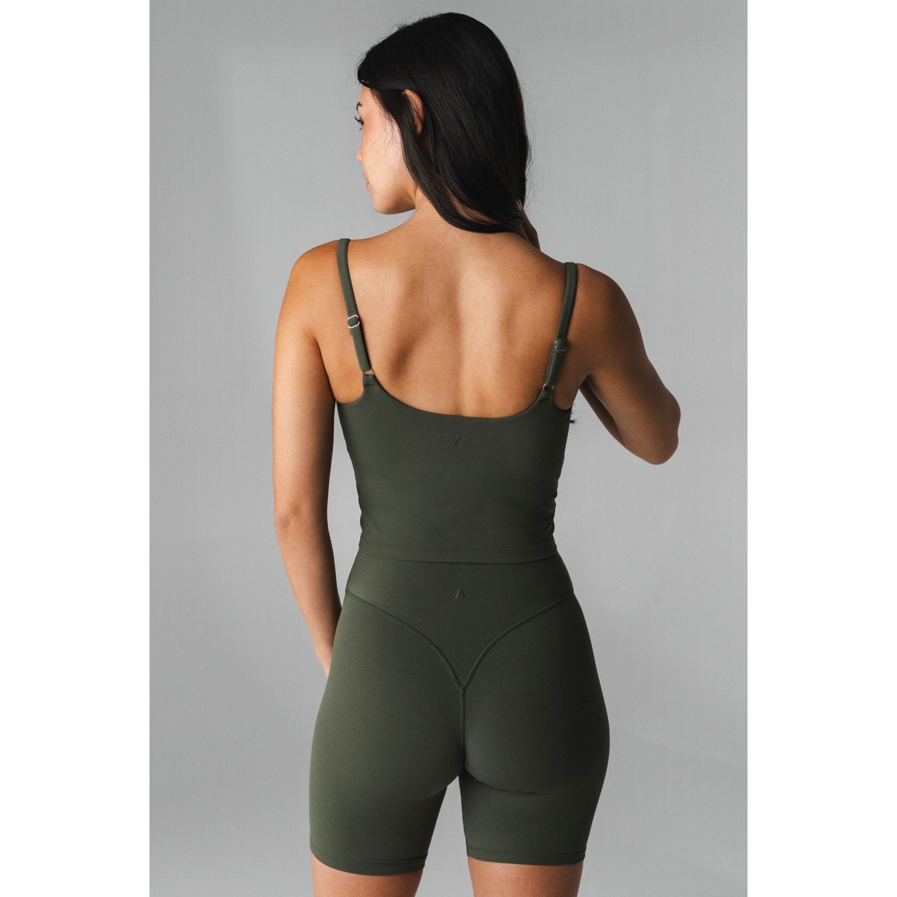 Cloud II Scoop Tank, Olive / Olive Green, alternate image number 3