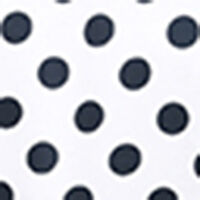 Long Sleeve Dotted Satin Blouse, , alternate image number 5